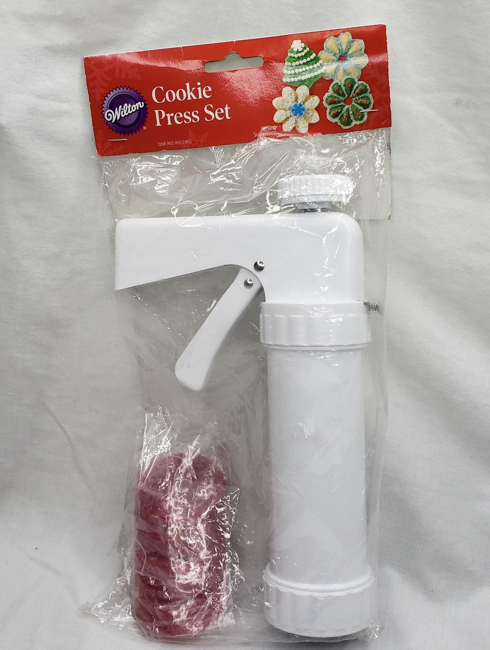 Wilton Spritz Cookie Dough Press 12 Disks
